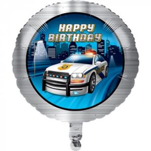 Police Birthday Balloon