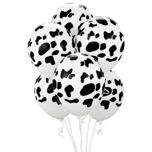 Cow Print Latex Balloons