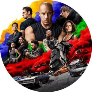 Fast and Furious Cake Image