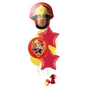 Fireman Sam Balloons Bouquet