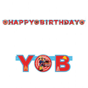 Fireman Sam Birthday Banner