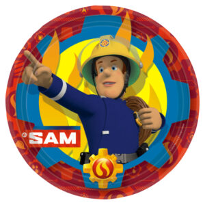 Fireman Sam Paper Plates