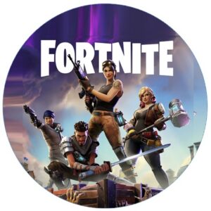 Fortnite Edible Cake Image