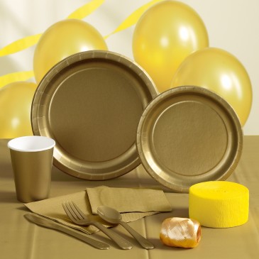 GOLD Partyware
