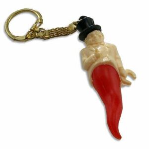 Italian Gobbo HunchBack Corno Key Chain