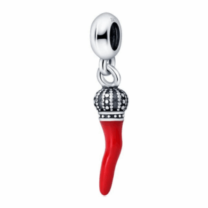 Italian Red Chilli Horn Charm