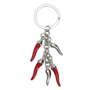 Italian Red Horn Key Charm