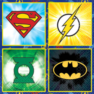 Justice League Beverage Napkin