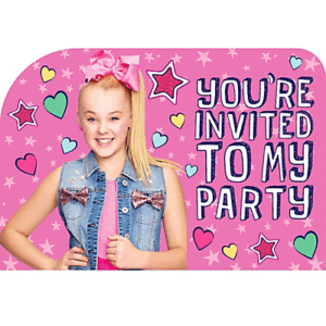 JoJo Siwa Invites