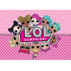 L.O.L. Surprise A4 edible Cake Image