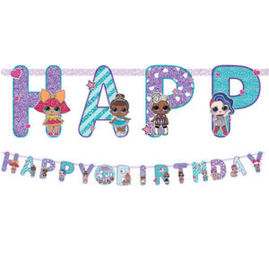 LOL Surprise Birthday Banner Kit