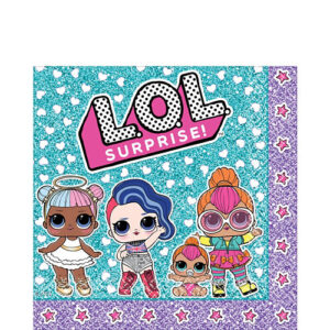 LOL Surprise Paper Lunch Napkins
