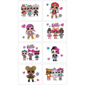 L.O.L. Surprise Temporary Tattoos