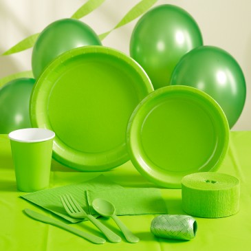 LIME GREEN Party Supplies