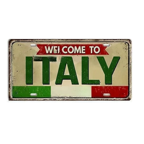 Italian Wall Sign