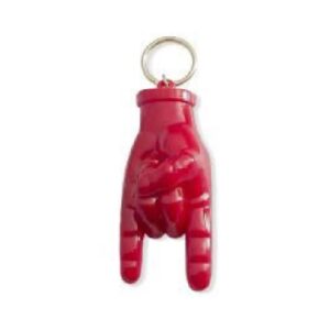 Italian Corni Hand Key Charm Grande