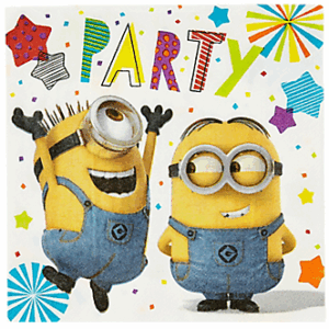 Minions Paper Lunch Napkins