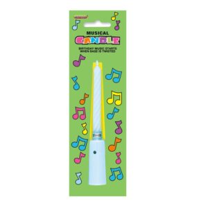 Musical Candles - White