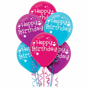 My Little Pony Happy Birthday Balloons 6ct