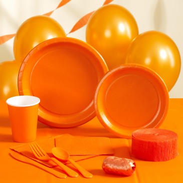 ORANGE Party Supplies