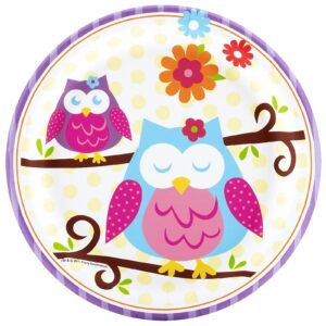 OWL BLOSSOM DESSERT PLATES