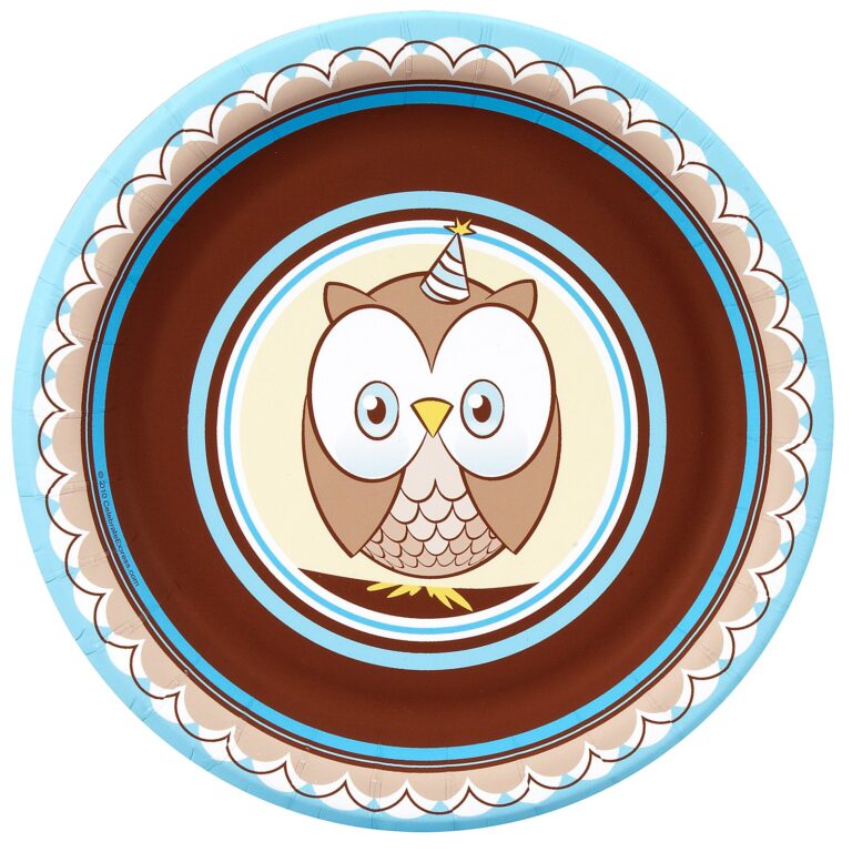 OWL BLUE HOOT HOOT