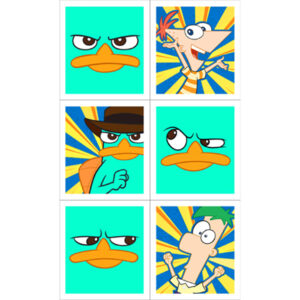 PHINEAS-FERB-AGENT STICKERS