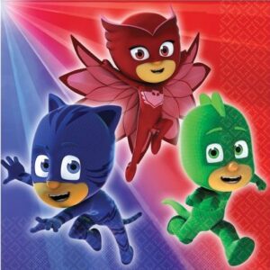 PJ Masks Beverage Napkins 16ct
