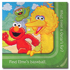 Sesame Street Lunch Napkin