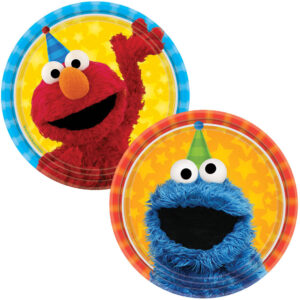 Sesame Street Cake Plate