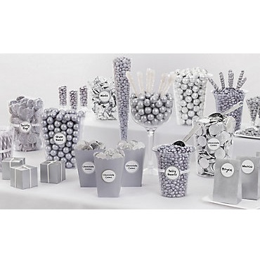 Silver Candy Buffet