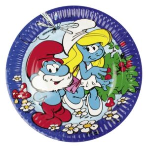 Smurfs Party Plates