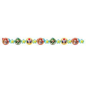 Super Mario Paper Garland