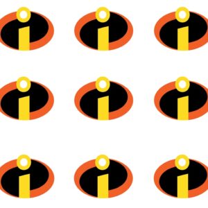 Incredibles 2 Cupcake Image