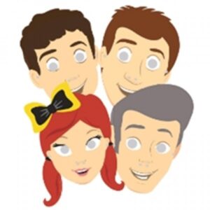 The Wiggles Party Masks