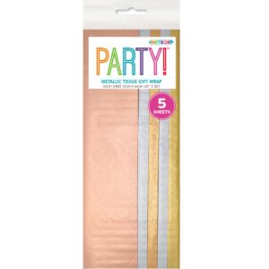 Tissue Sheets - Metallic Assorted