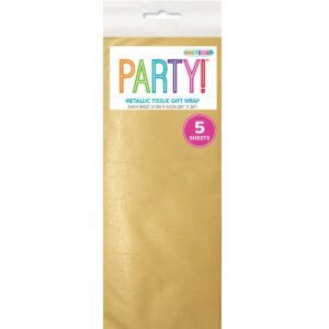Tissue Sheets - Metallic Gold