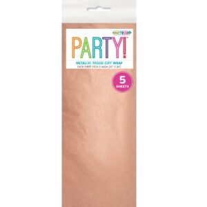 Tissue Sheets - Metallic Rose Gold