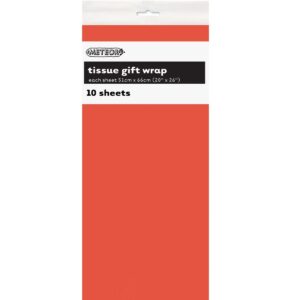 Tissue Sheets - Orange