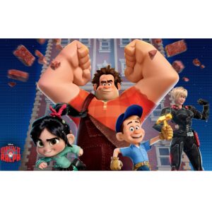 Wreck-It Ralph A4 Cake Icing Image