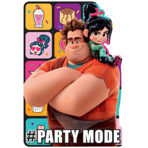 Wreck-It Ralph Postcard Invites
