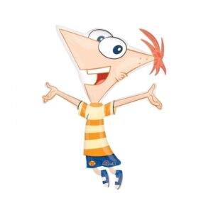 PHINEAS and FERB JUMBO MYLAR BALLOON 39in